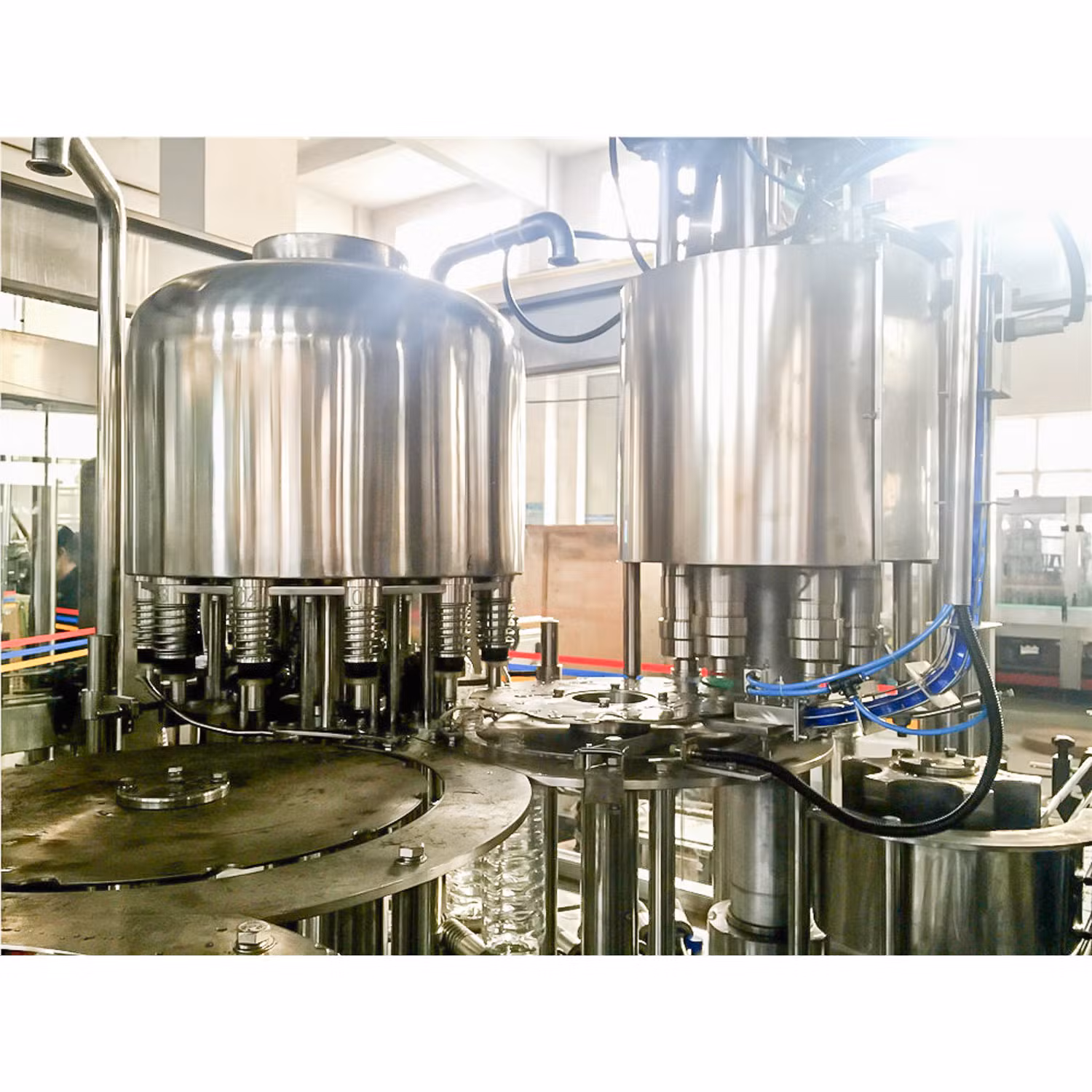 Automatic 3 in 1 Plastic Small Bottle Water Washing Filling Capping Machine